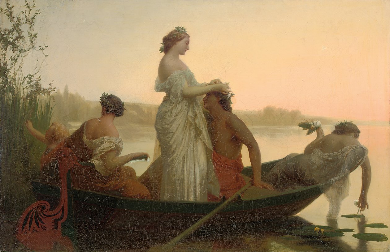 Sielanka małżeństwa autorstwa Henri Pierre Picou