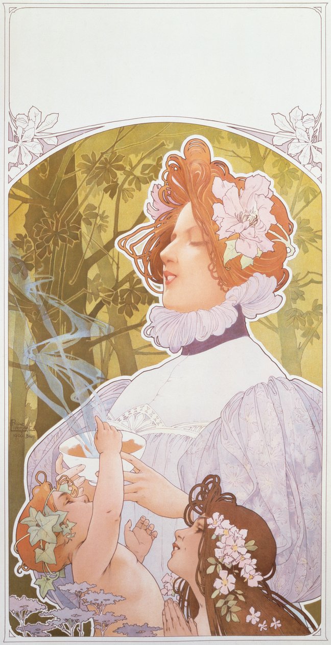 Kakao autorstwa Henri Henri Antoine Théodore Livemont