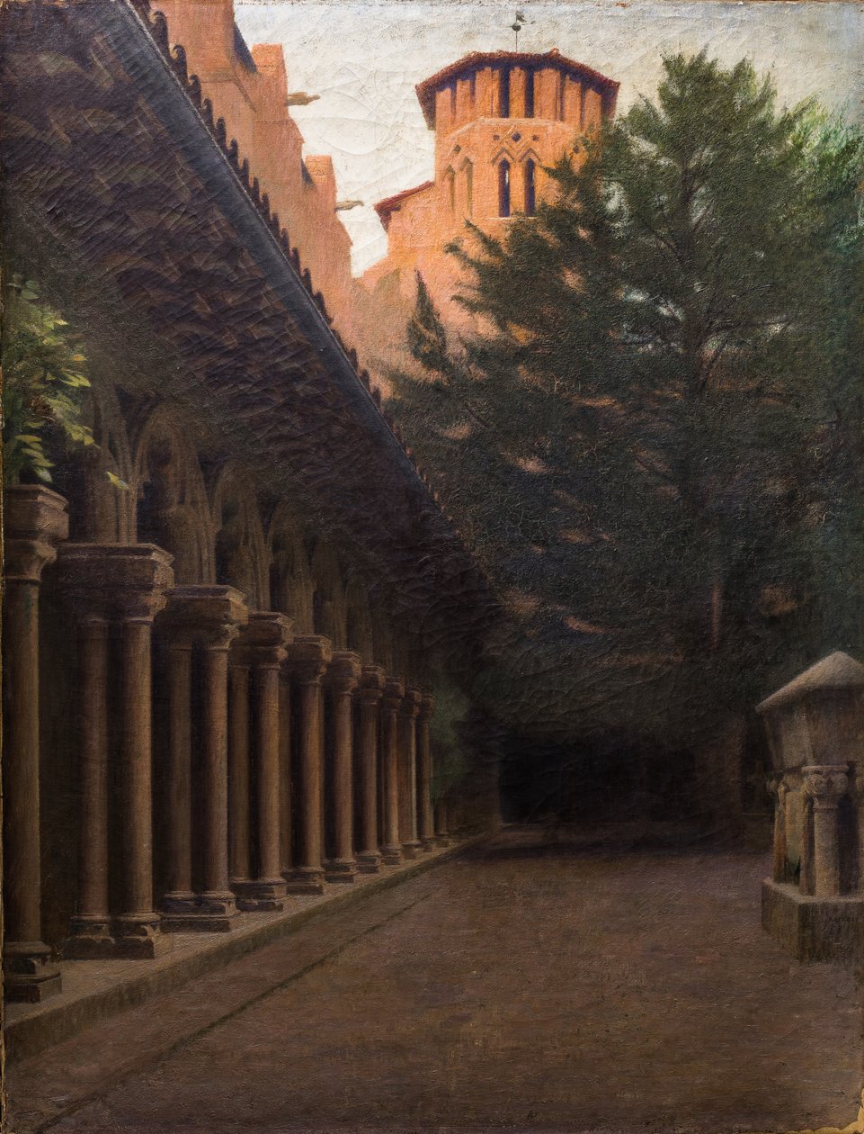 Klasztor augustianów w Tuluzie autorstwa Henri Rachou