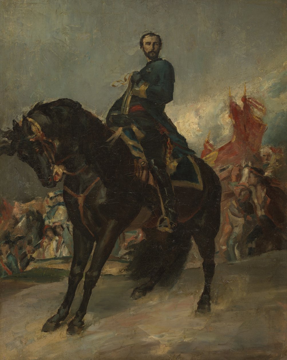 Generał Juan Prim (1814-1870) autorstwa Henri Regnault