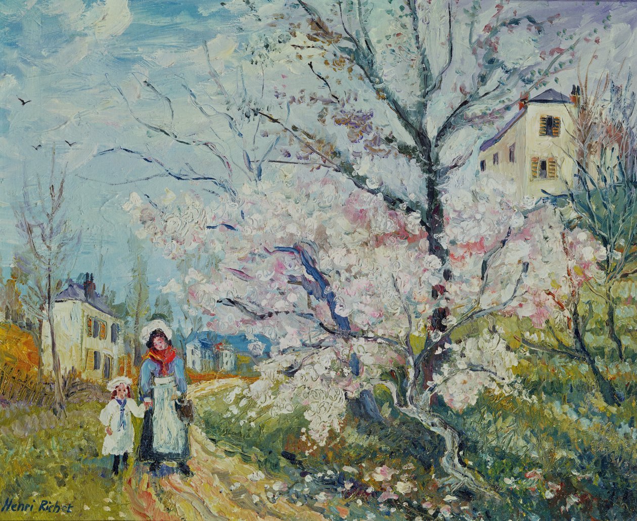 Nieznany obraz autorstwa Henri Richet
