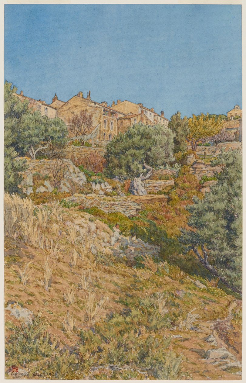 Bormes autorstwa Henri Rivière