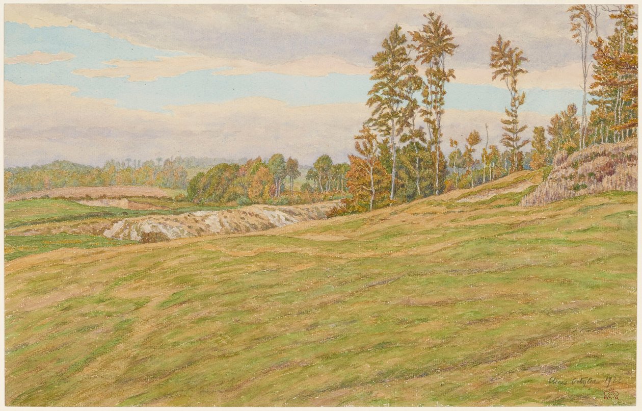 Okolice Clères autorstwa Henri Rivière