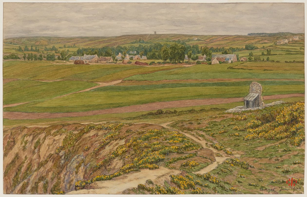 Lesquiffinec. Morgat autorstwa Henri Rivière