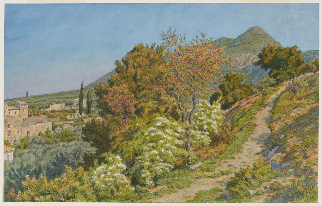 Nyons autorstwa Henri Rivière