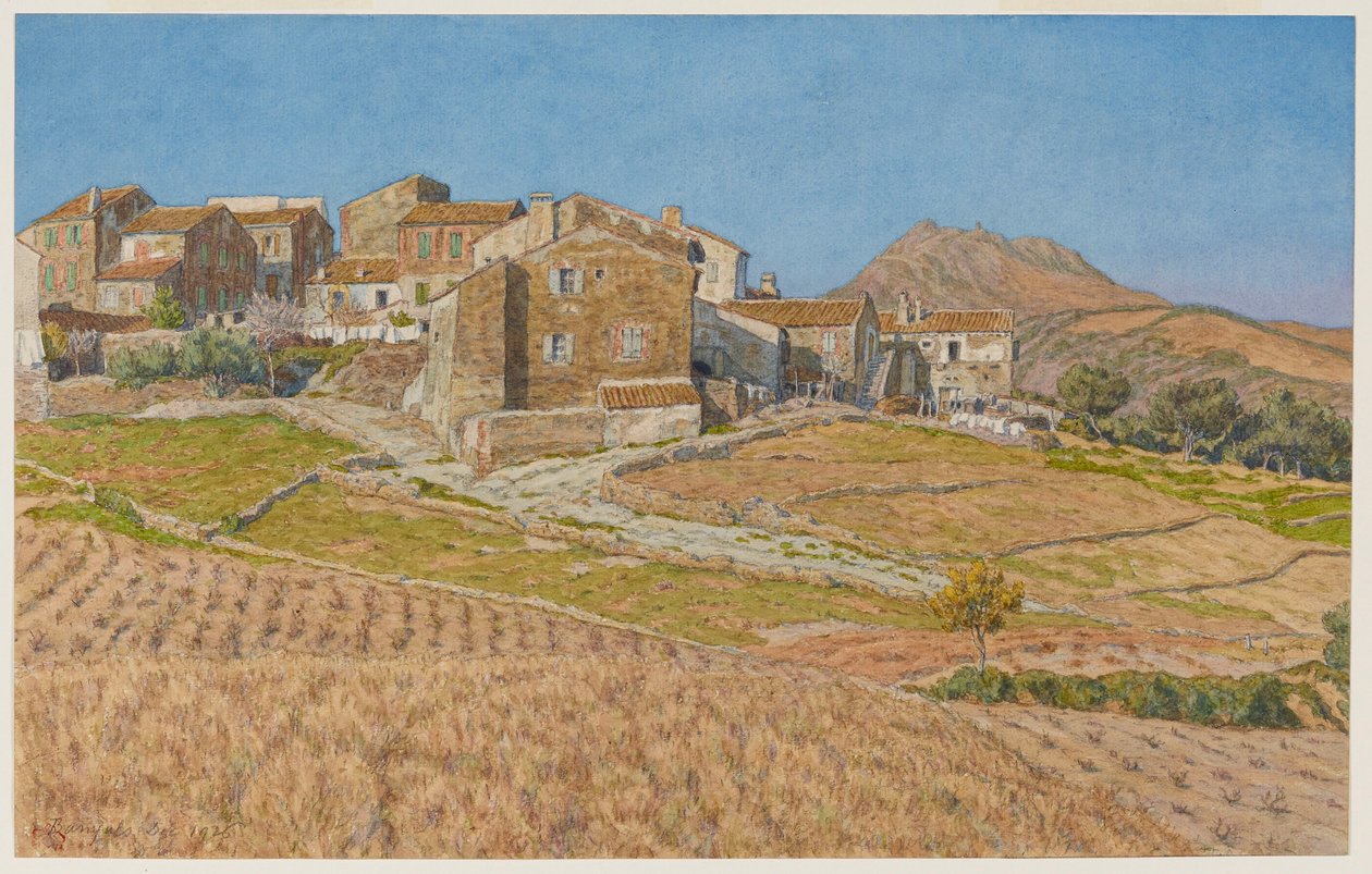 Puig del Mas. Banyuls autorstwa Henri Rivière
