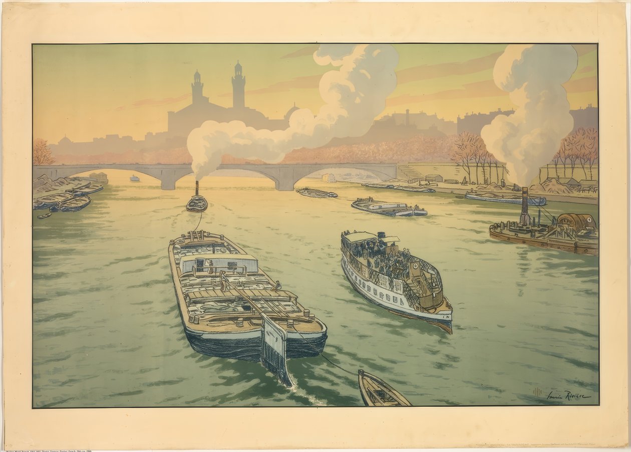 Trocadero autorstwa Henri Rivière