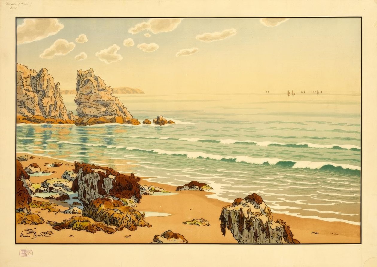 Plaża autorstwa Henri Rivière