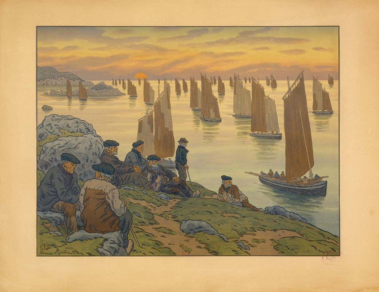 Stary autorstwa Henri Rivière