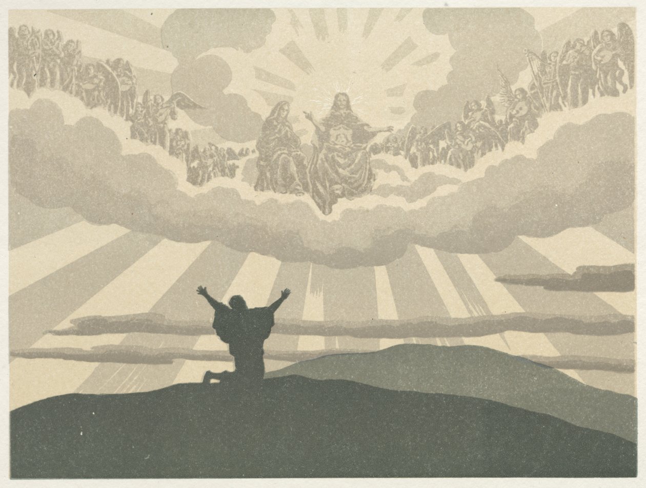Żyd wędrujący: Niebo autorstwa Henri Rivière