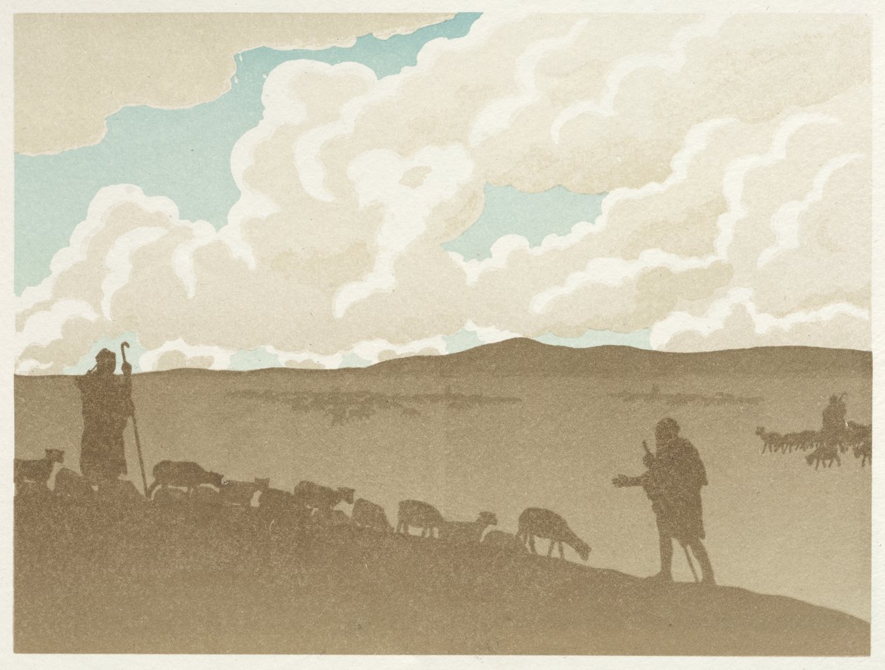 Żyd wędrujący: równina autorstwa Henri Rivière