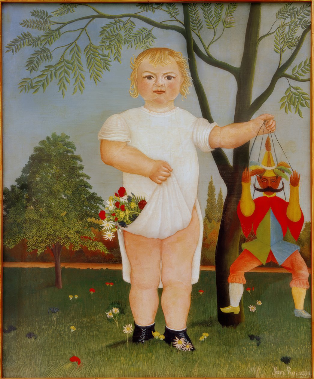 Aby uczcić dziecko autorstwa Henri Rousseau
