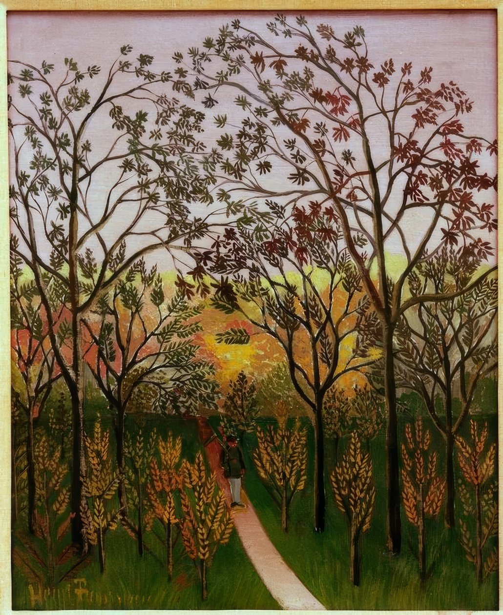 Róg płaskowyżu Bellevue autorstwa Henri Rousseau