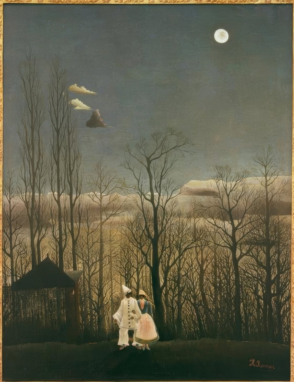 Karnawałowa noc autorstwa Henri Rousseau