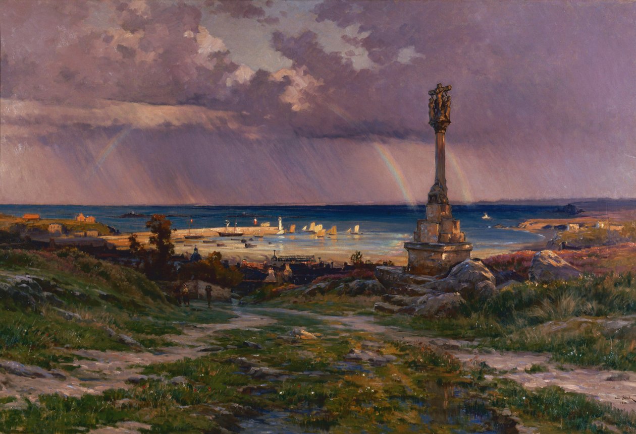 Po burzy w Portrieux autorstwa Henri Saintin