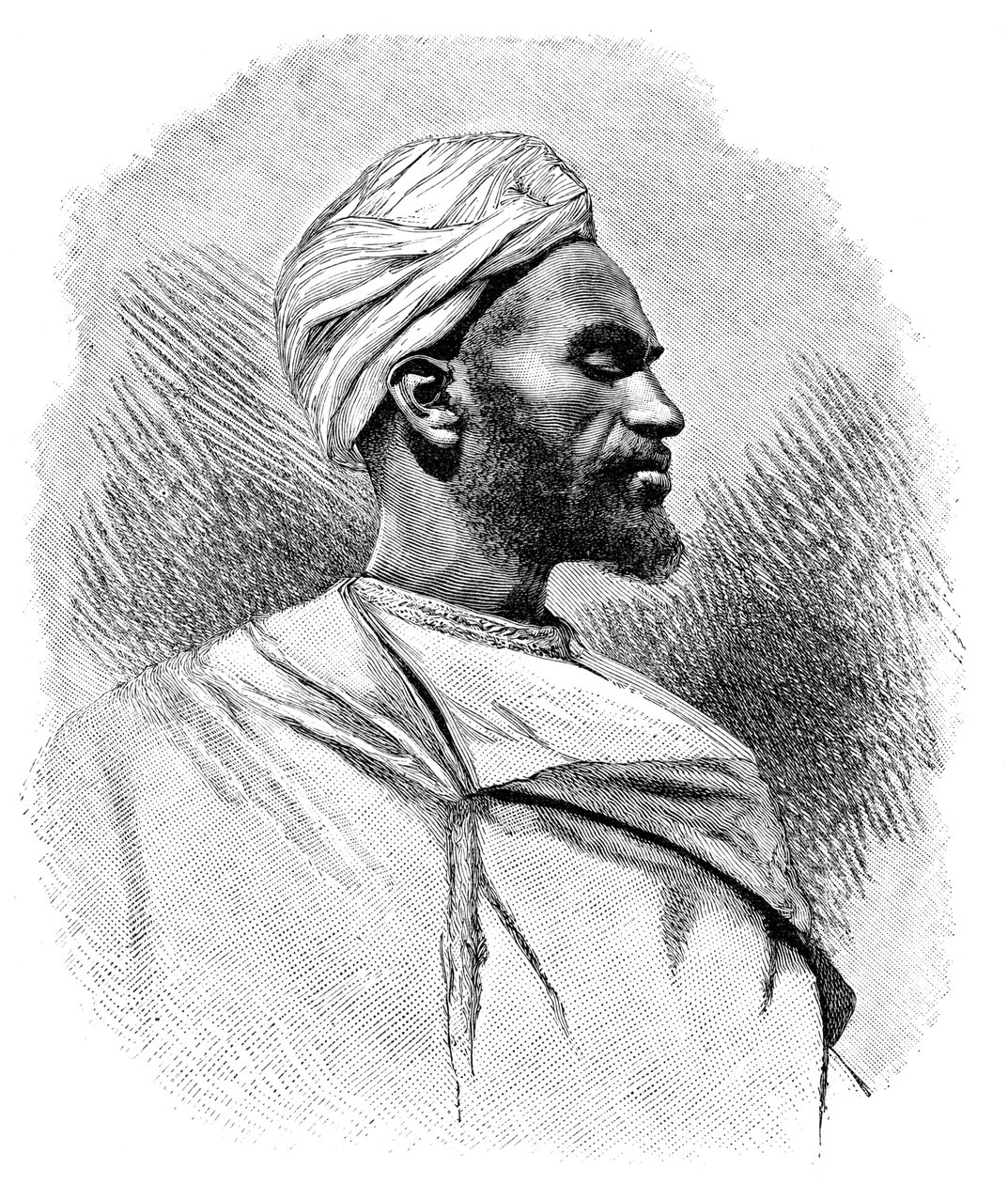 Arabski poganiacz wielbłąda, Afryka Północna, 1895. autorstwa Henri Thiriat