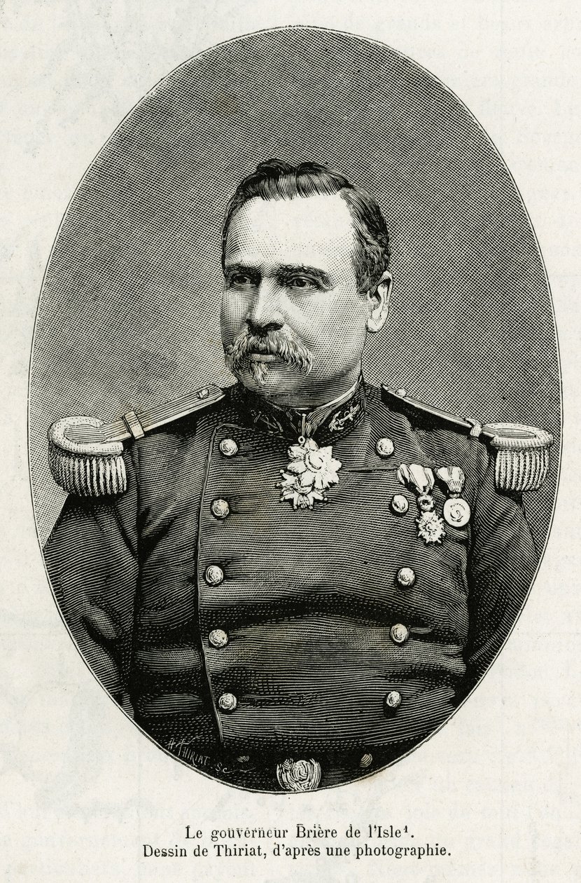 Portret gubernatora Louisa Briere de L