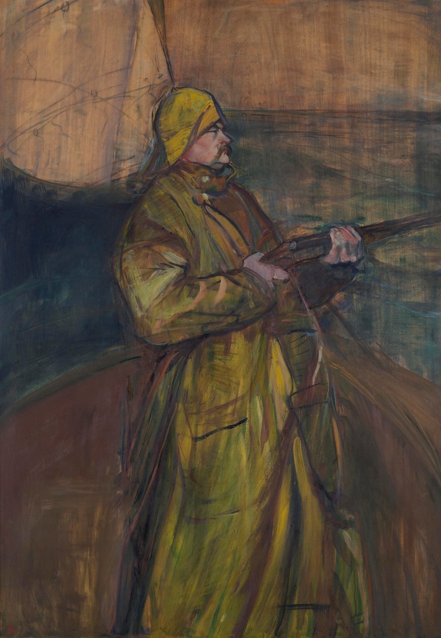 Maurice Joyant 1864-1930, 1900. autorstwa Henri Toulouse Lautrec de