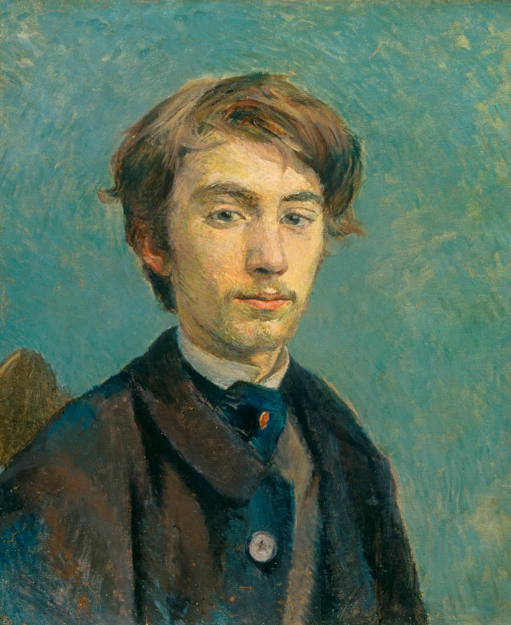 Portret Emila Bernarda, 1885. autorstwa Henri Toulouse Lautrec de