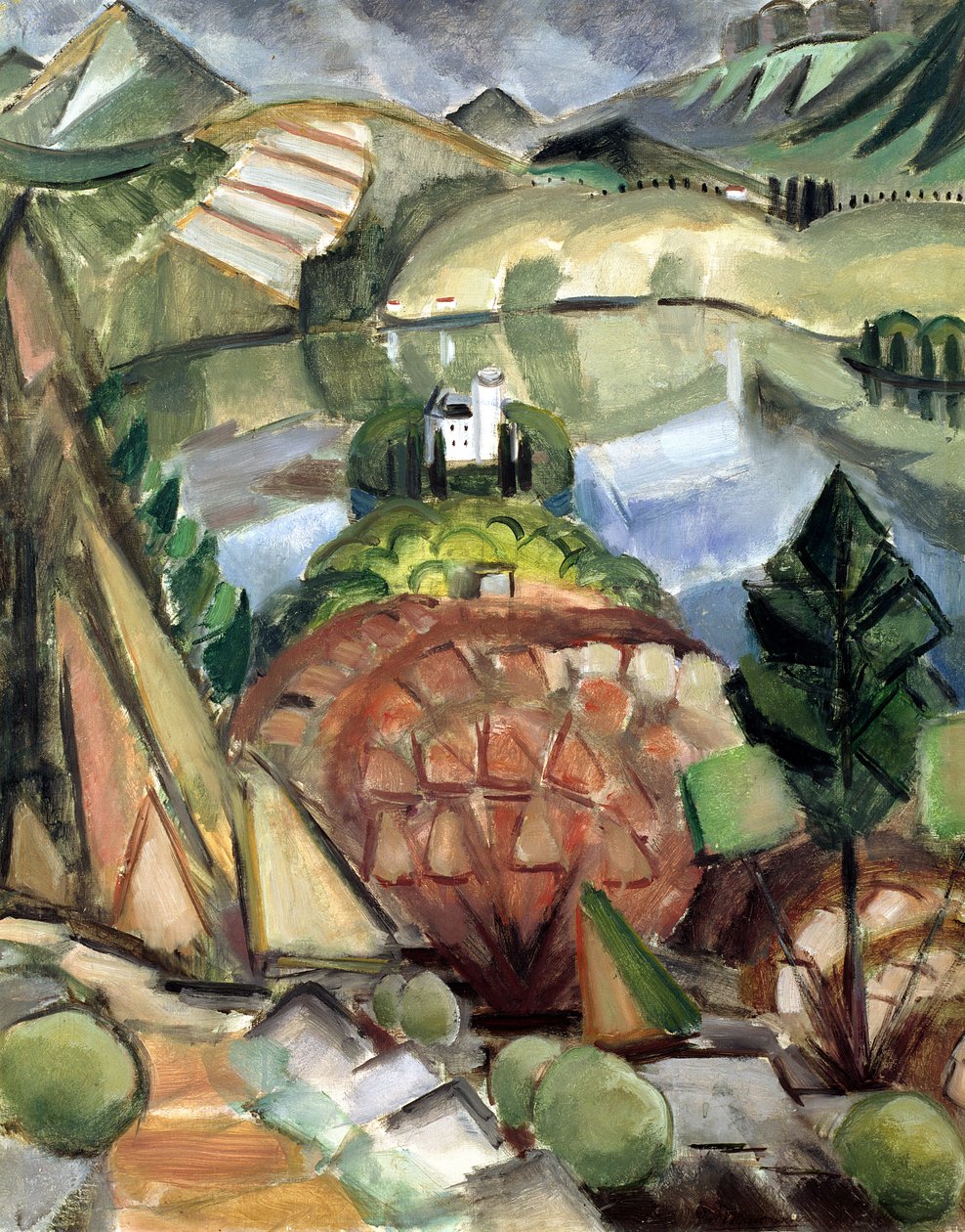 Jezioro autorstwa Henri Victor Gabriel Le Fauconnier