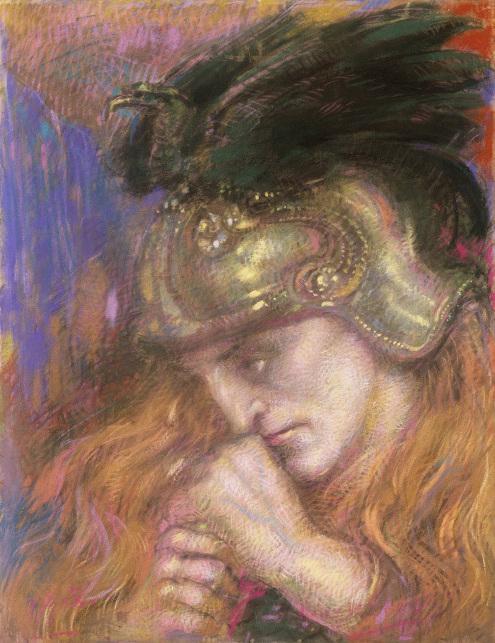 Lohengrina, 1908 autorstwa Henri de Groux