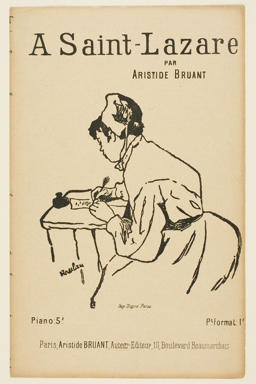 W Saint Lazare autorstwa Henri de Toulouse-Lautrec