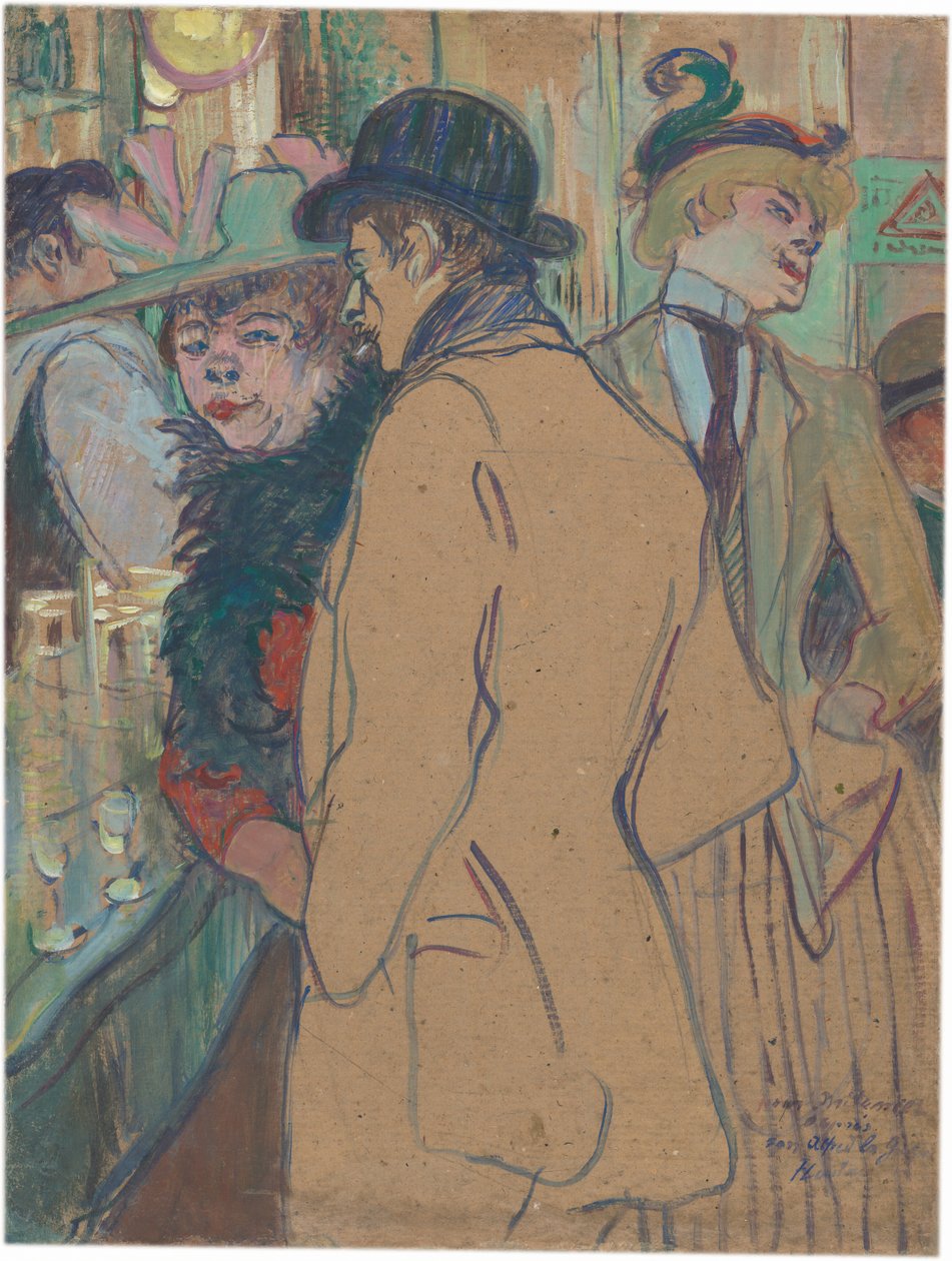 Alfred la Guigne autorstwa Henri de Toulouse-Lautrec