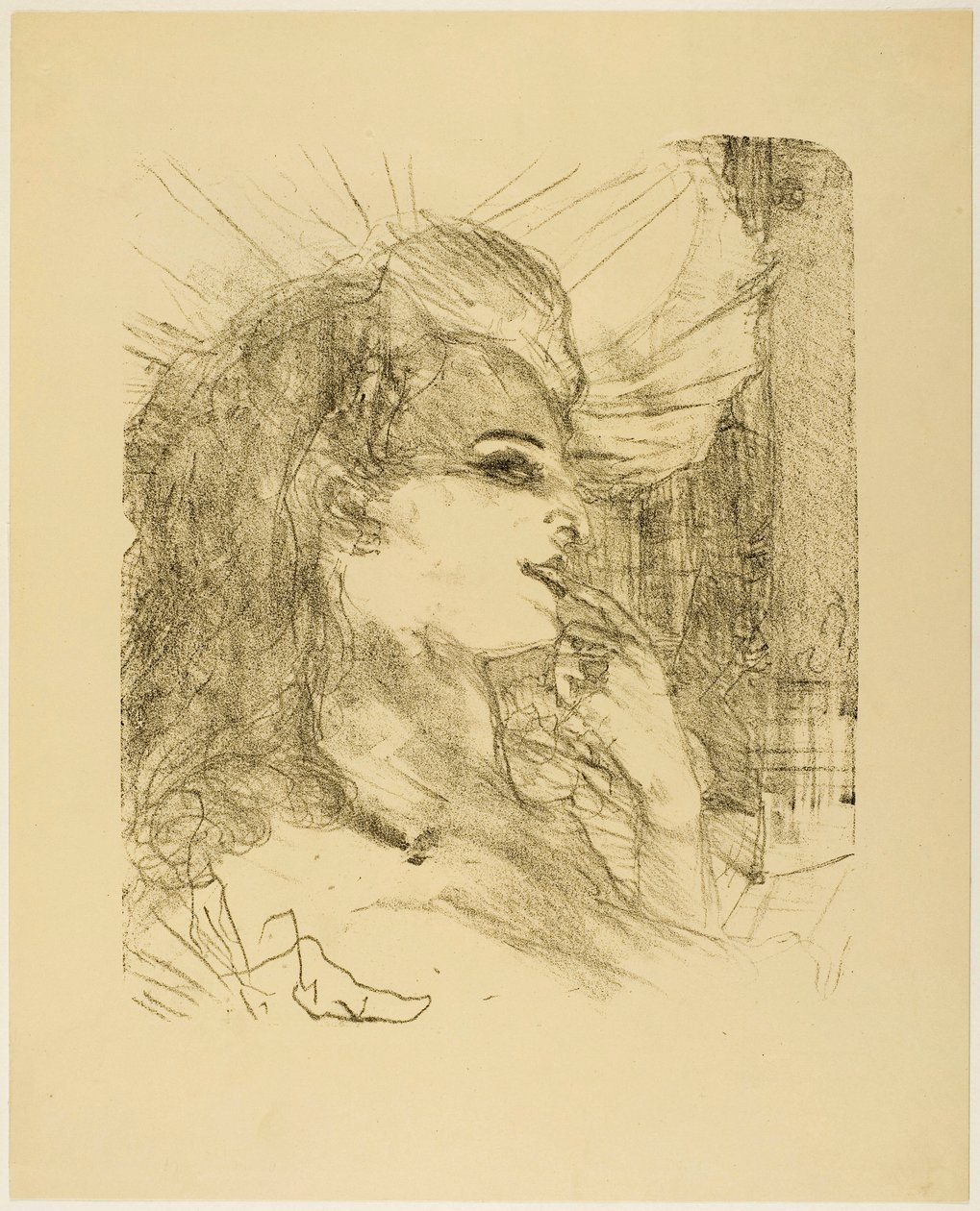 Anna Held, z Treize Litographies autorstwa Henri de Toulouse-Lautrec