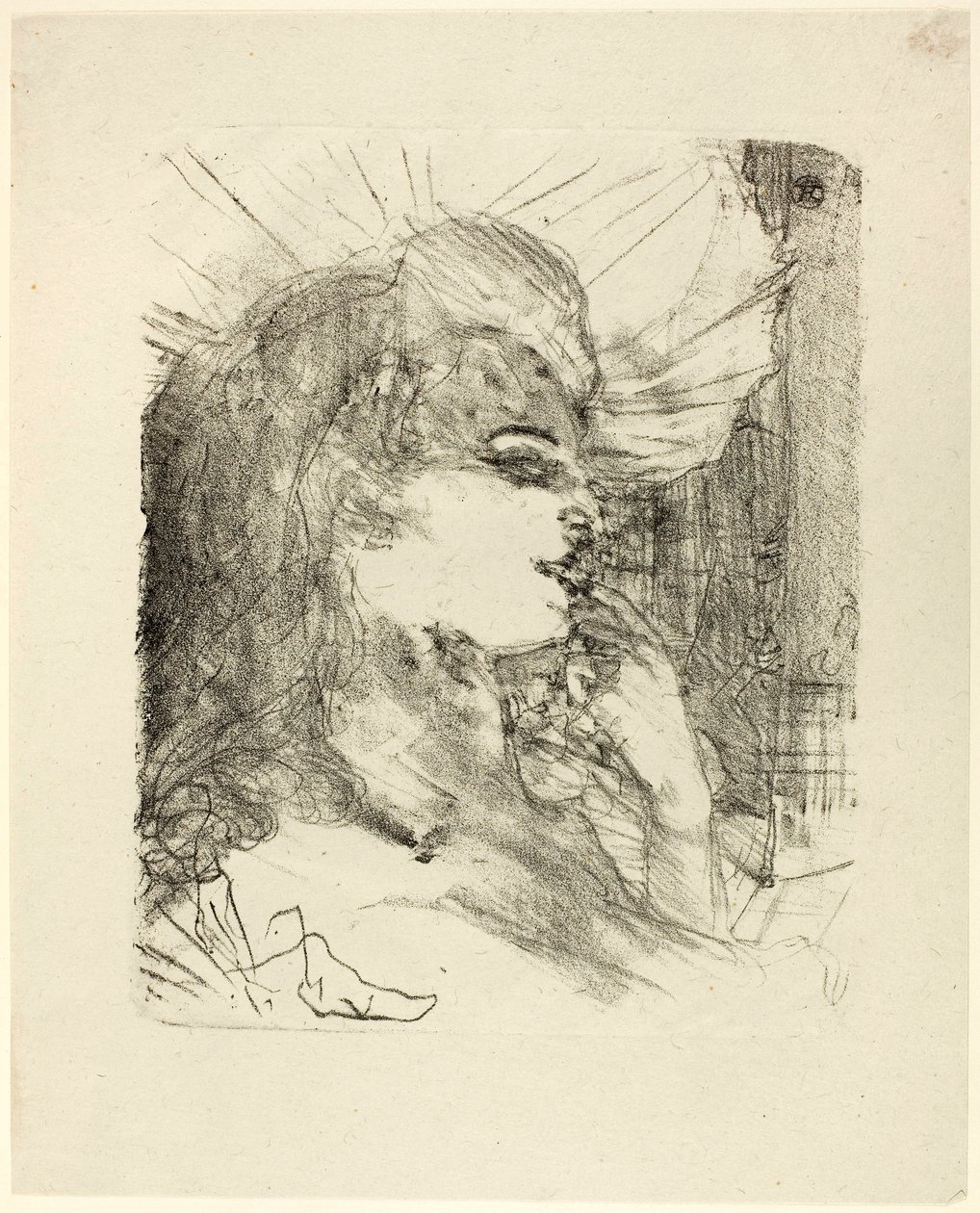 Anna Held, z Treize Litographies autorstwa Henri de Toulouse-Lautrec