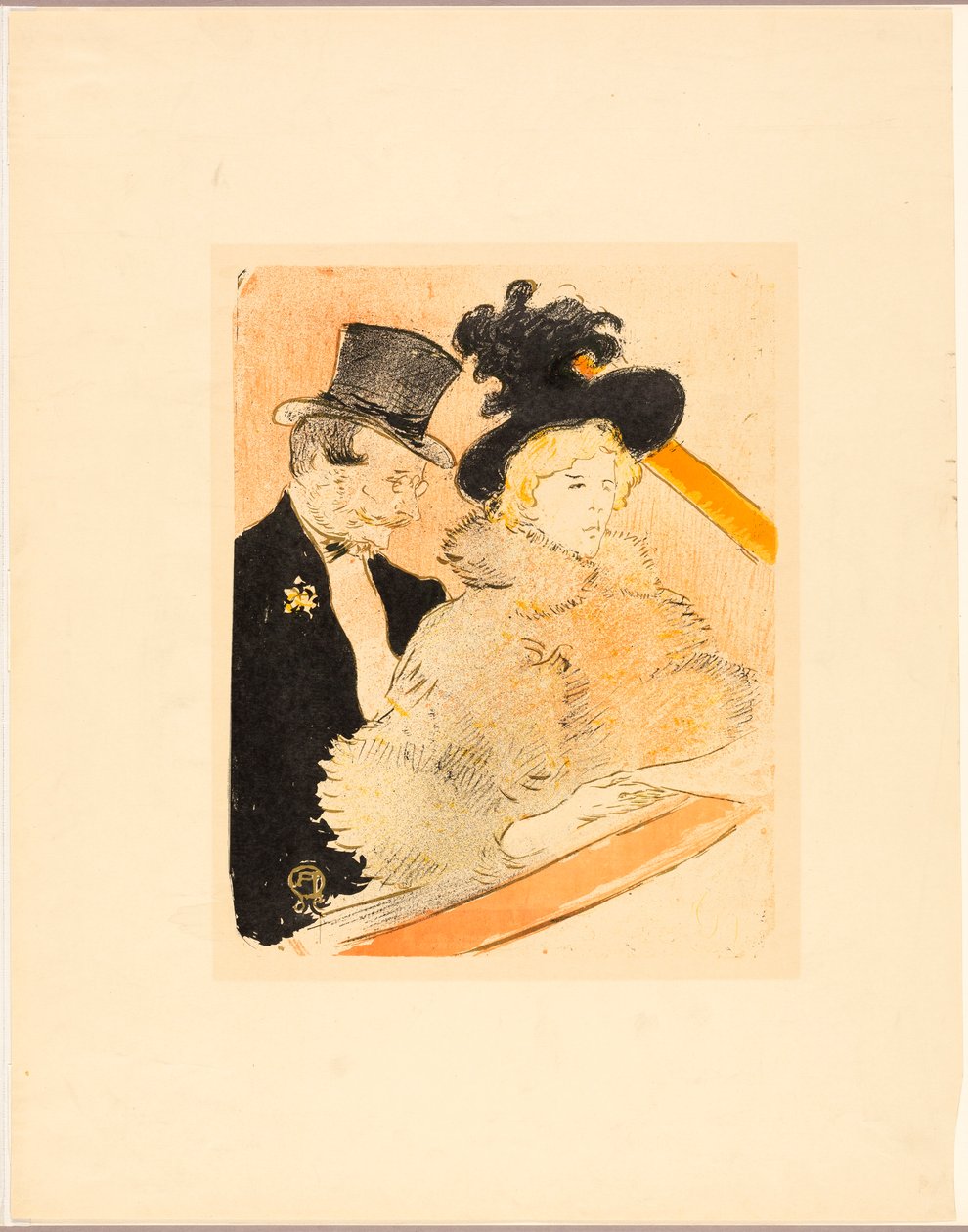 Na koncercie autorstwa Henri de Toulouse-Lautrec