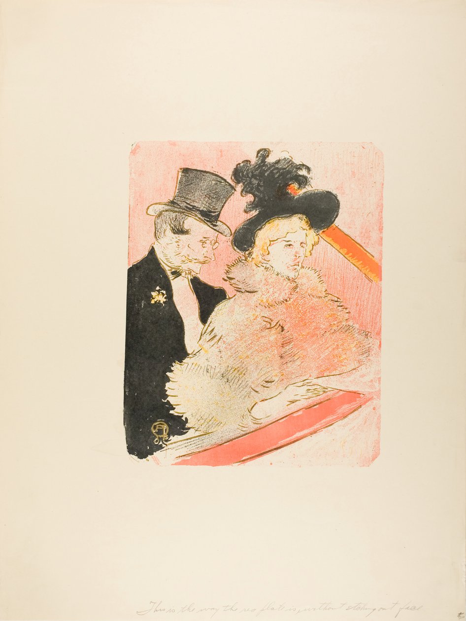 Na koncercie autorstwa Henri de Toulouse-Lautrec