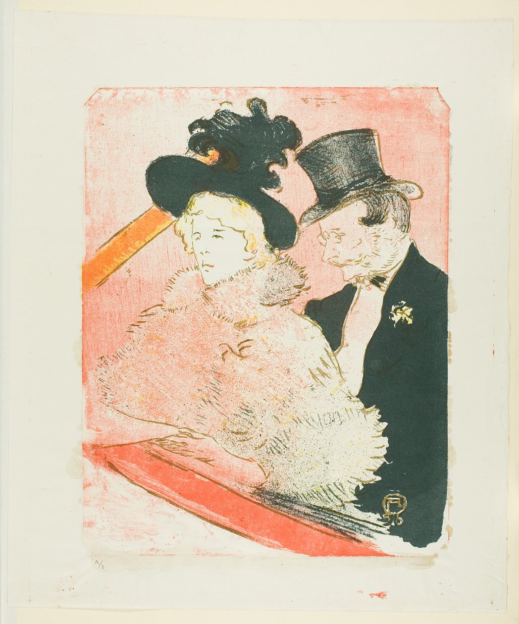 Na koncercie autorstwa Henri de Toulouse-Lautrec