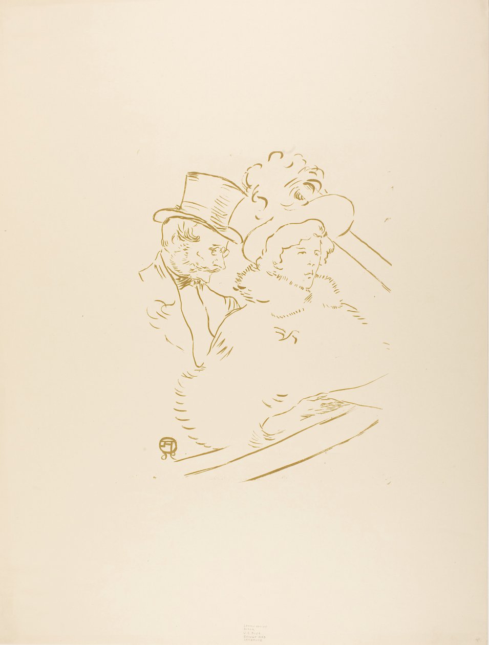 Na koncercie autorstwa Henri de Toulouse-Lautrec