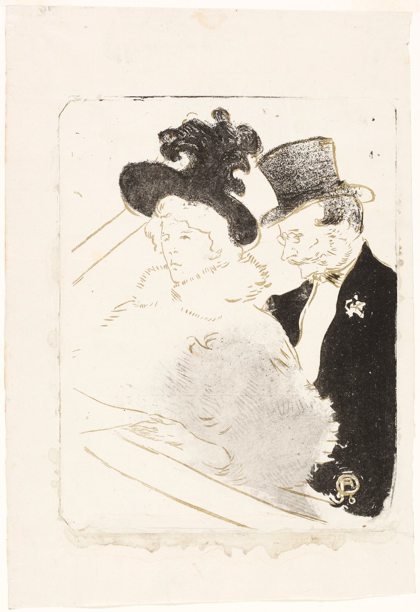 Na koncercie autorstwa Henri de Toulouse-Lautrec