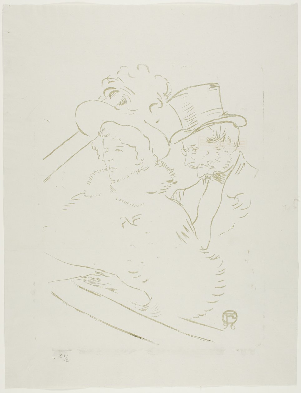 Na koncercie autorstwa Henri de Toulouse-Lautrec