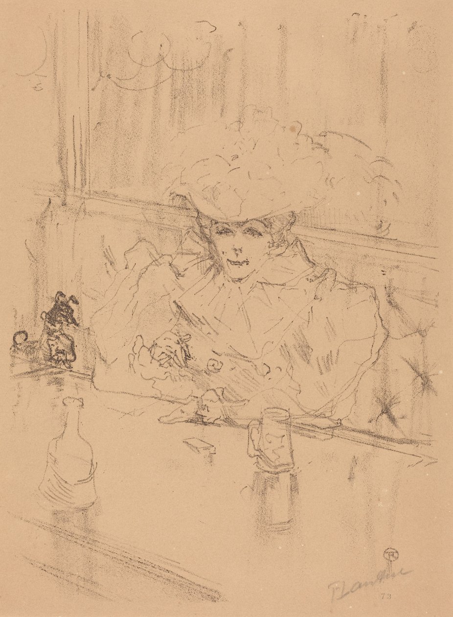 W Hannetonie autorstwa Henri de Toulouse-Lautrec