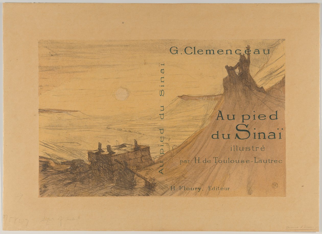 Am Fuße des Sinai autorstwa Henri de Toulouse-Lautrec