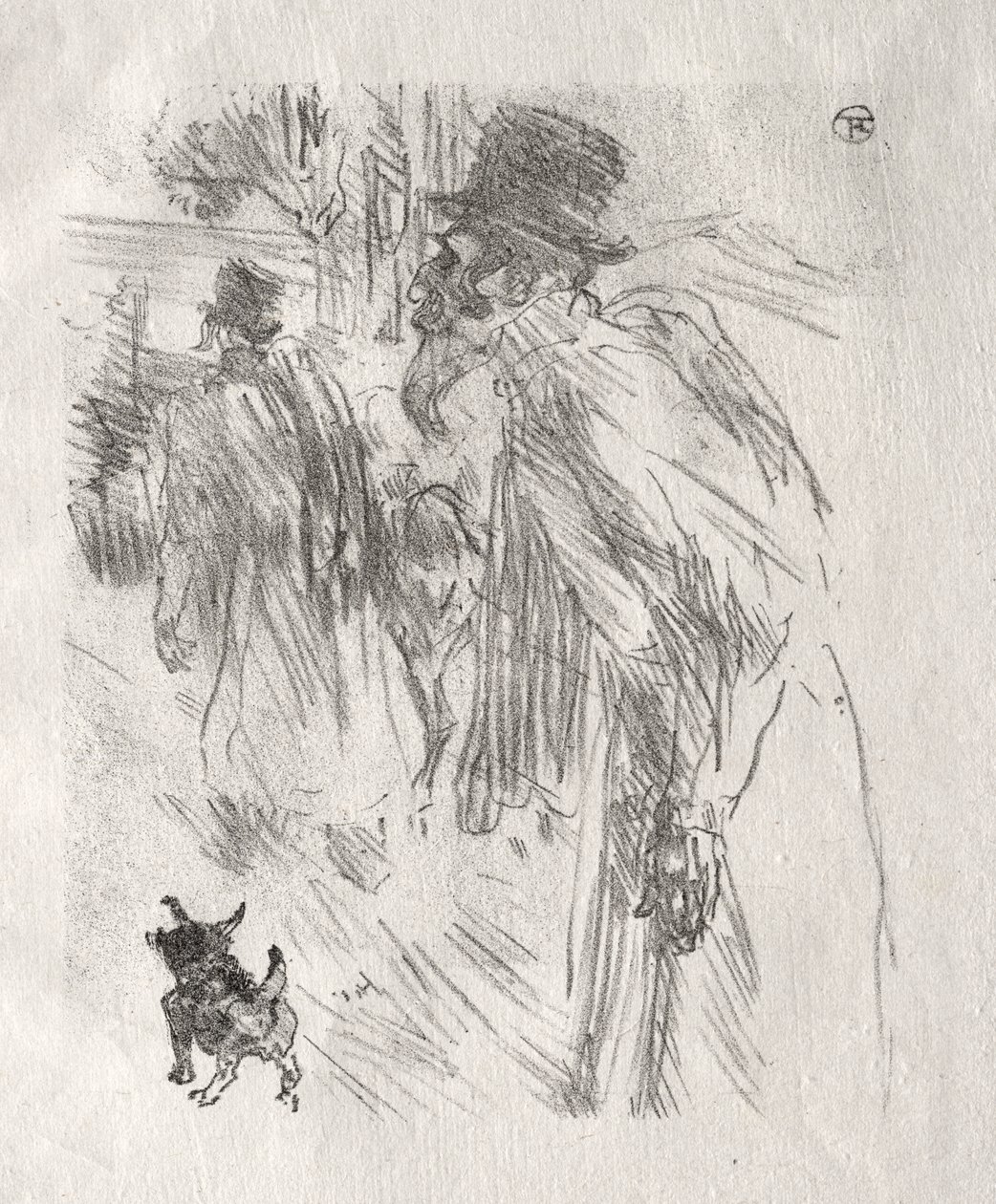 U stóp Synaju: Żydzi polscy, Carlsbad autorstwa Henri de Toulouse-Lautrec