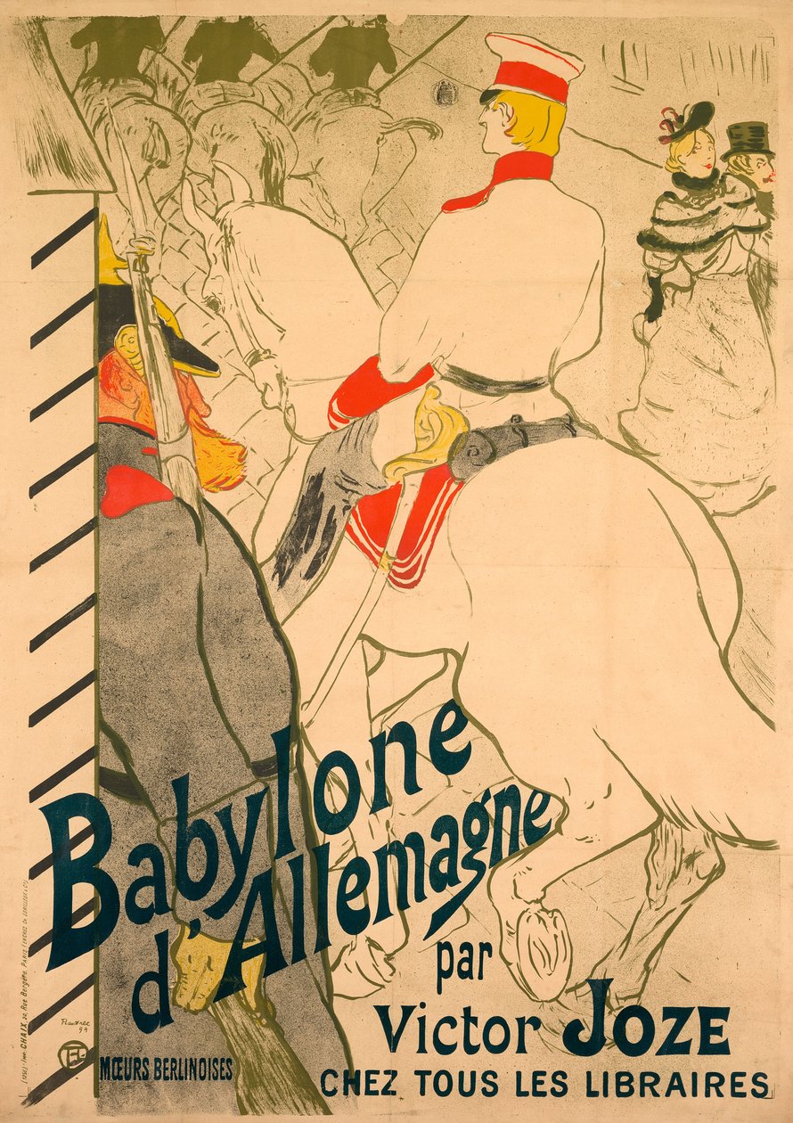 Babilon w Niemczech autorstwa Henri de Toulouse-Lautrec