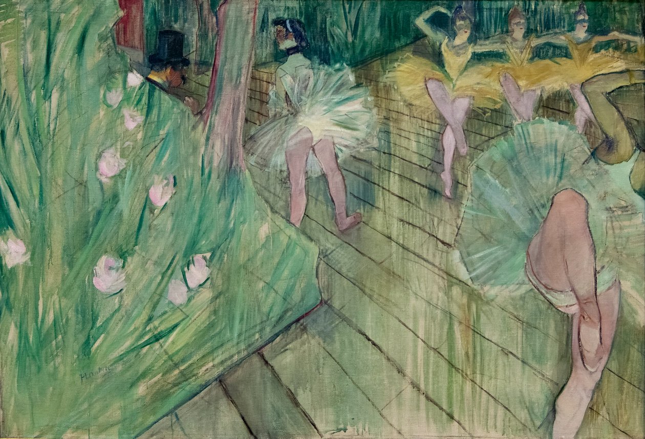 Scena baletowa autorstwa Henri de Toulouse Lautrec