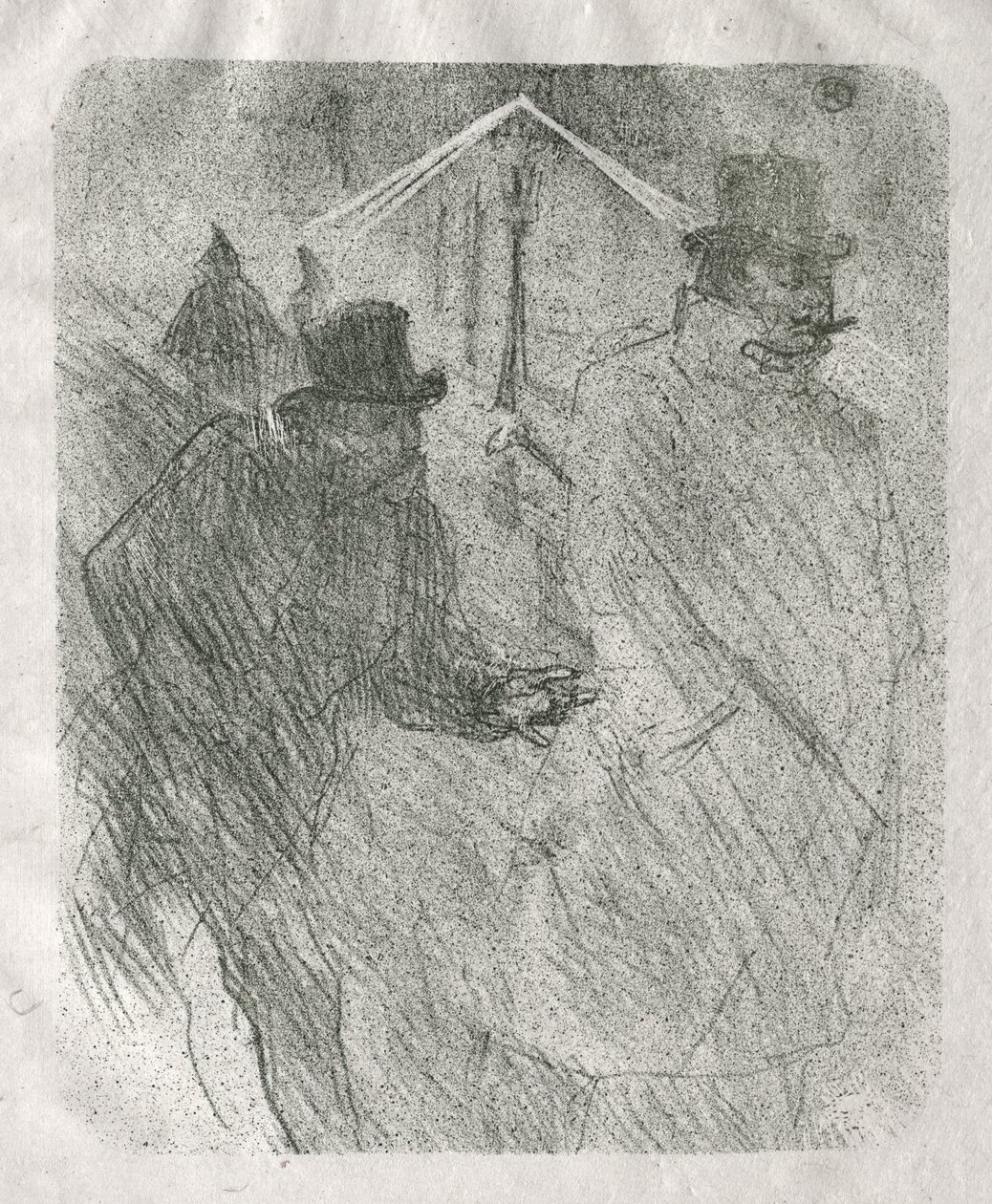 Popiersie Mademoiselle Lender autorstwa Henri de Toulouse-Lautrec