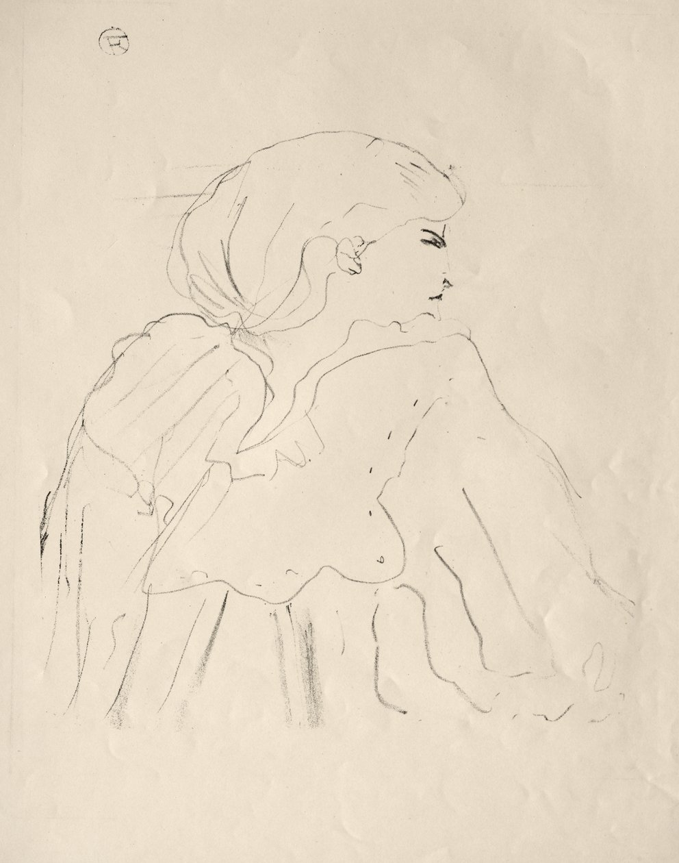 Cassive autorstwa Henri de Toulouse-Lautrec