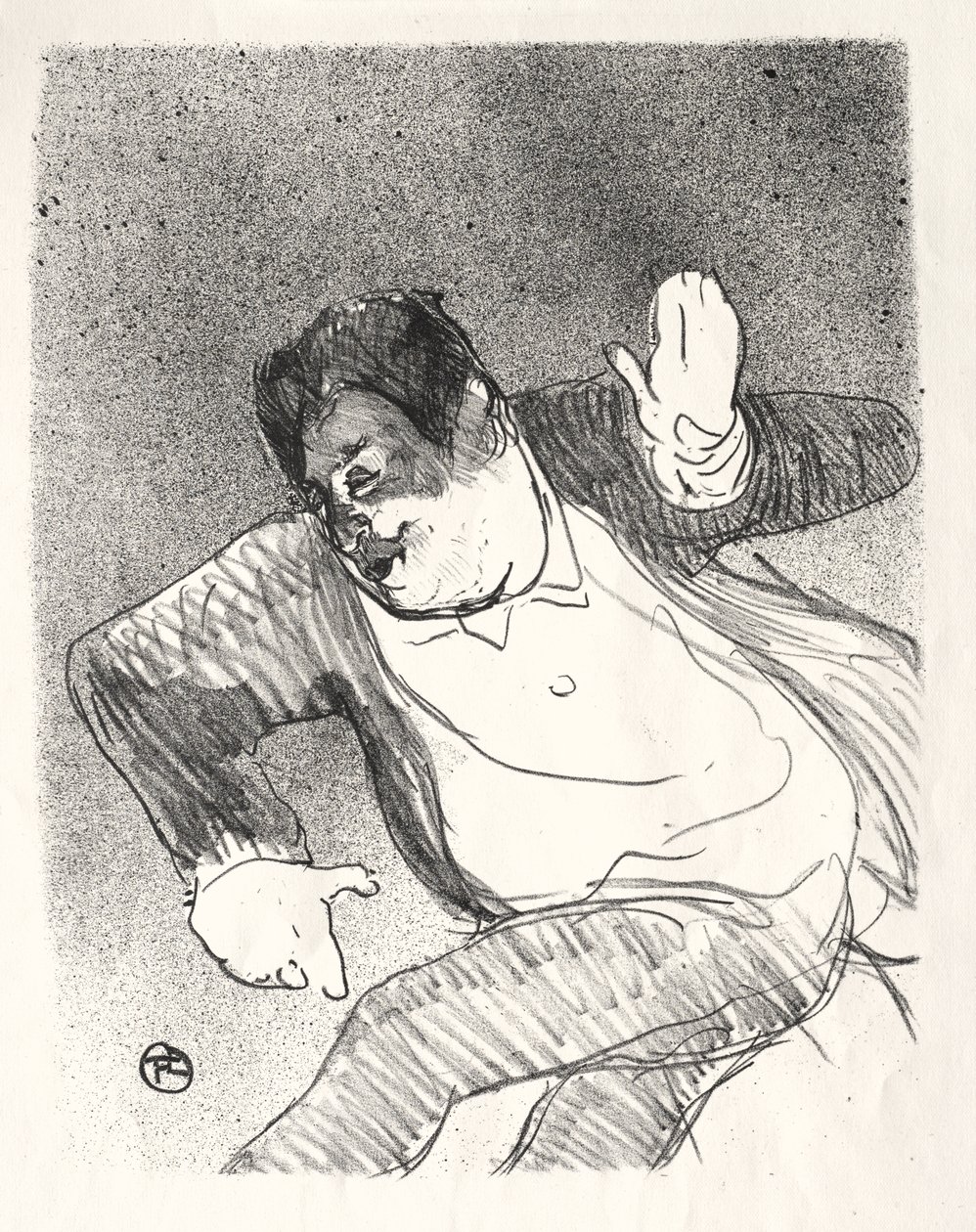 Caudieux autorstwa Henri de Toulouse-Lautrec