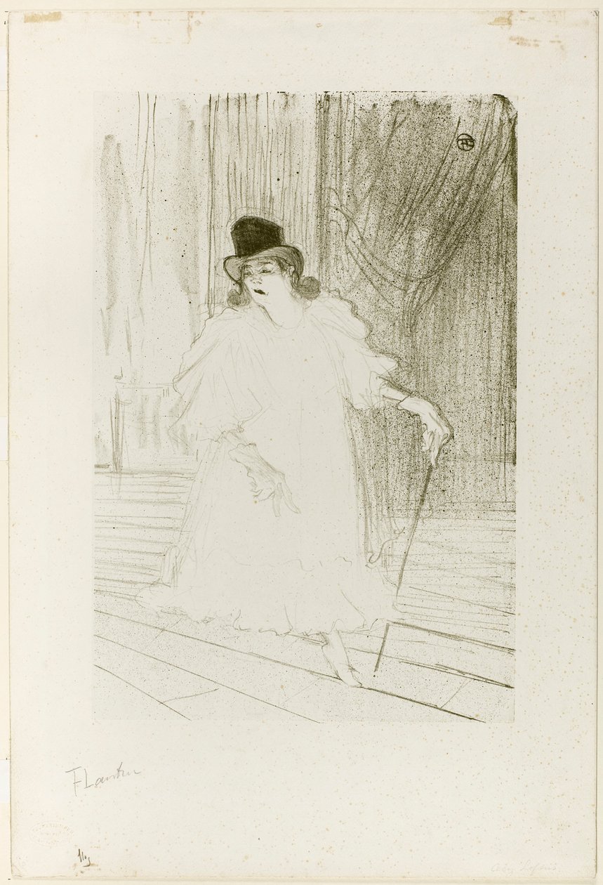 Cecy Loftus autorstwa Henri de Toulouse-Lautrec