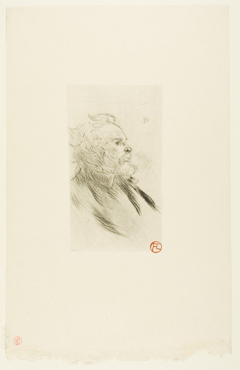 Karol Maurin autorstwa Henri de Toulouse-Lautrec