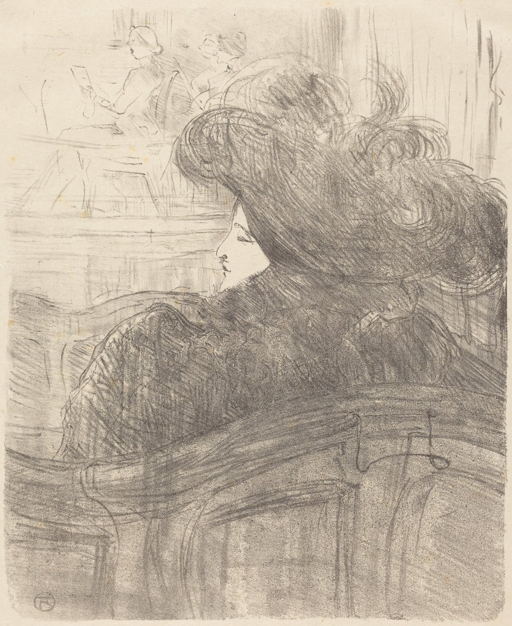 Cleo de Merode autorstwa Henri de Toulouse-Lautrec