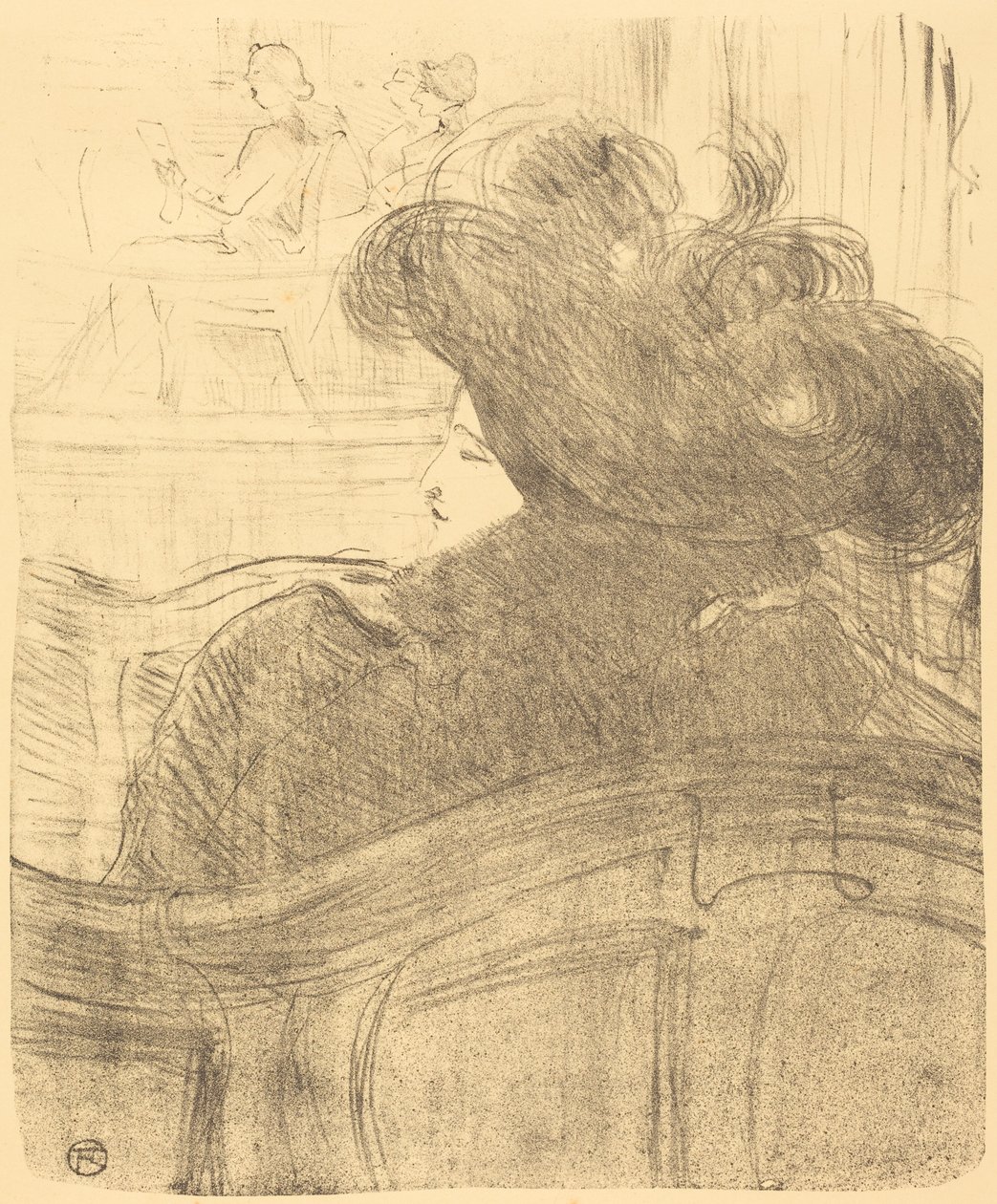 Cléo de Mérode autorstwa Henri de Toulouse-Lautrec