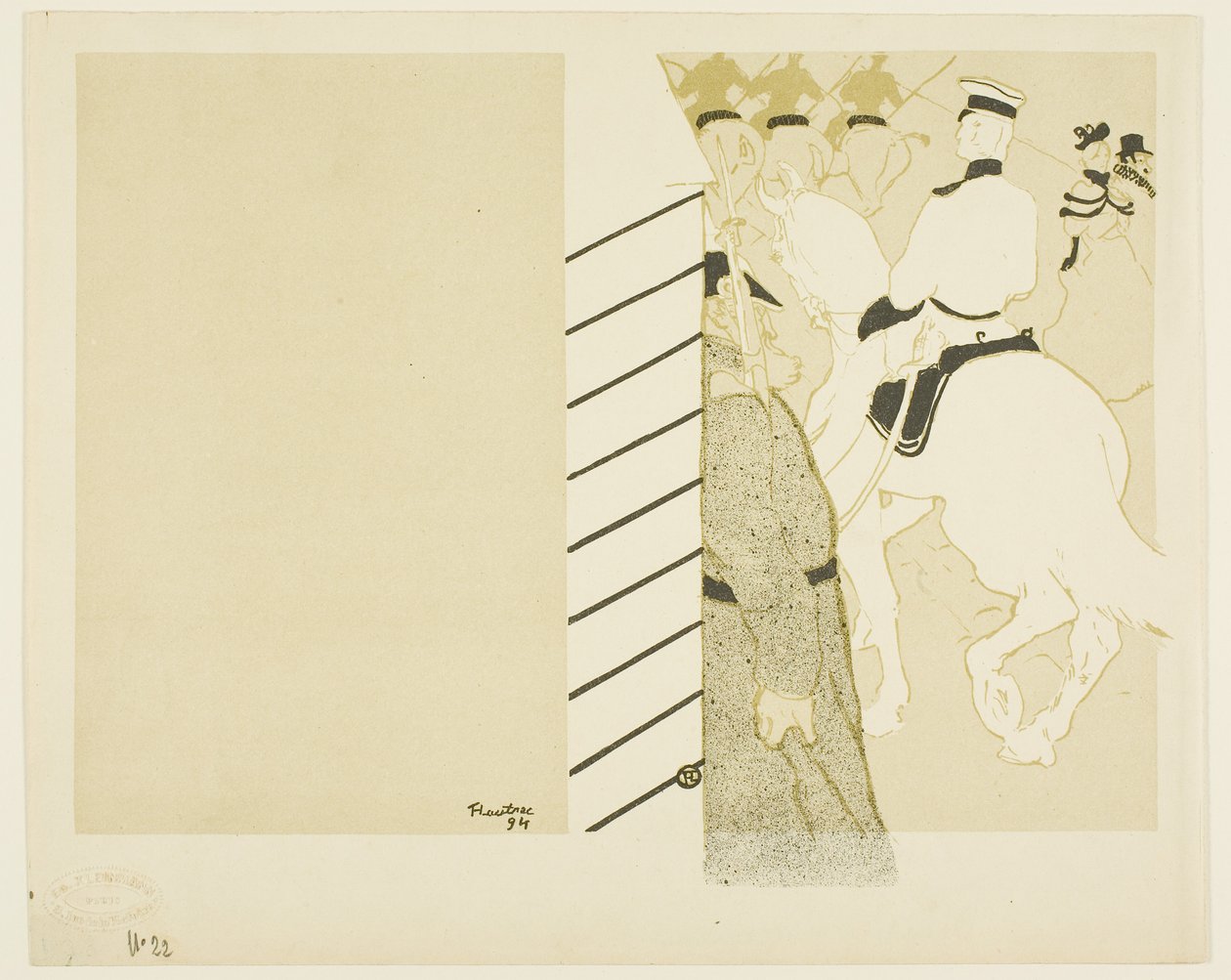 Okładka dla Babylon of Germany autorstwa Henri de Toulouse-Lautrec