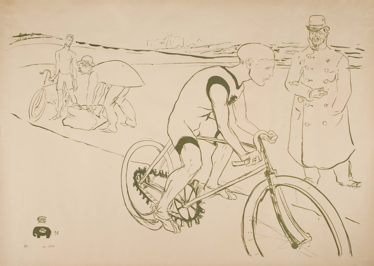Cycle Michael autorstwa Henri de Toulouse-Lautrec