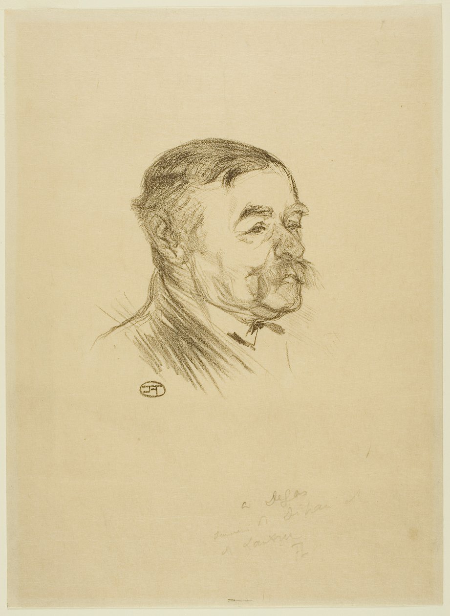 pragnienie dihau autorstwa Henri de Toulouse-Lautrec